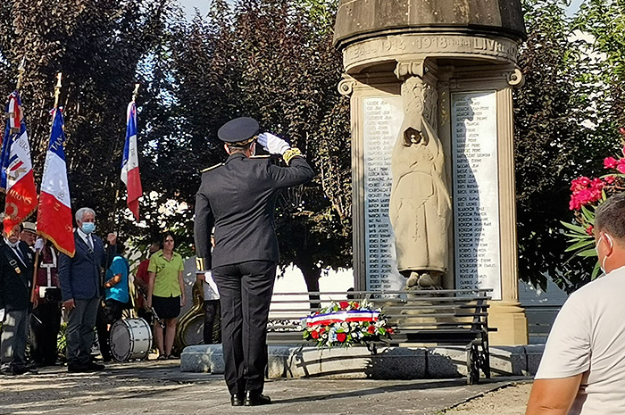Commémoration de la libération de la ville de Saint-Girons le 20 août 2020