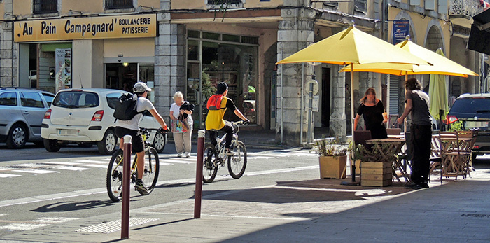 Saint-Girons, ville à vélo