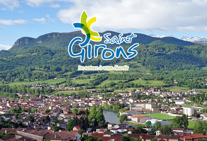 Vue générale de Saint-Girons